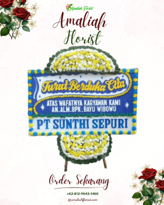 Papan Bunga Duka di Kendahe