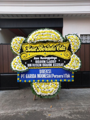 Papan Bunga Duka di Kendahe
